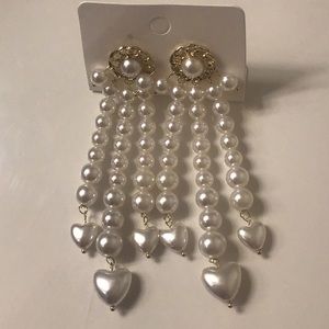 Anthropologie sophia capolla inspo long earrings EUC